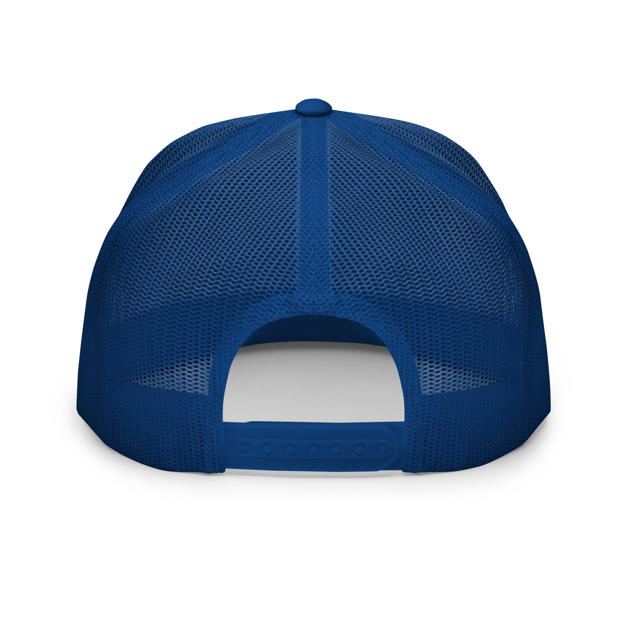 Strong Finish Trucker Cap (Royal Blue/White)