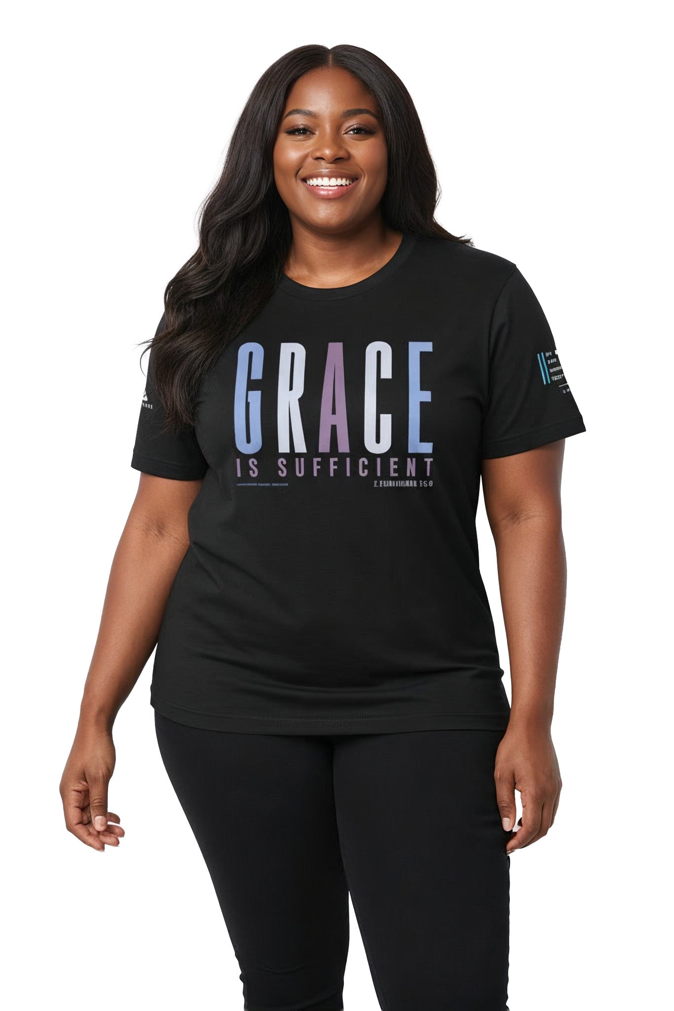 Grace is Sufficient T-Shirt (Shades of Winter)
