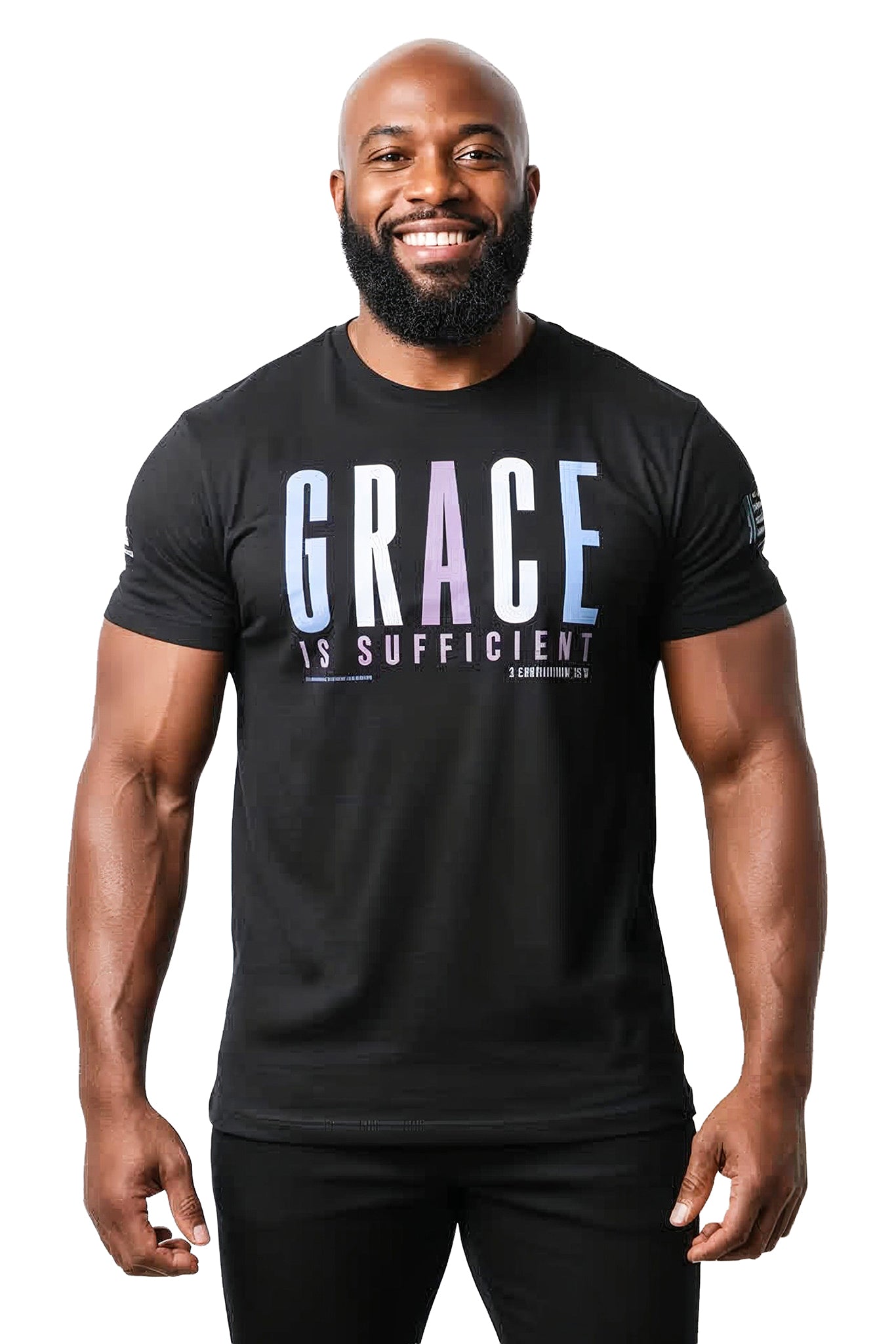 Grace is Sufficient T-Shirt (Shades of Winter)