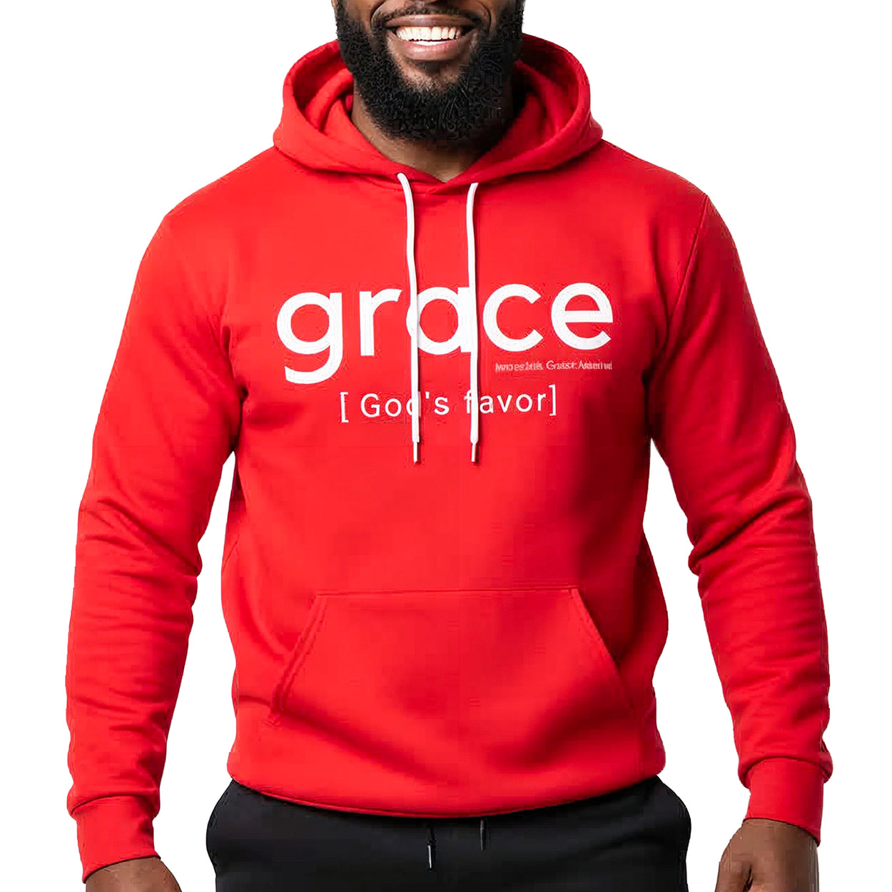 Grace is God's Favor (Red)