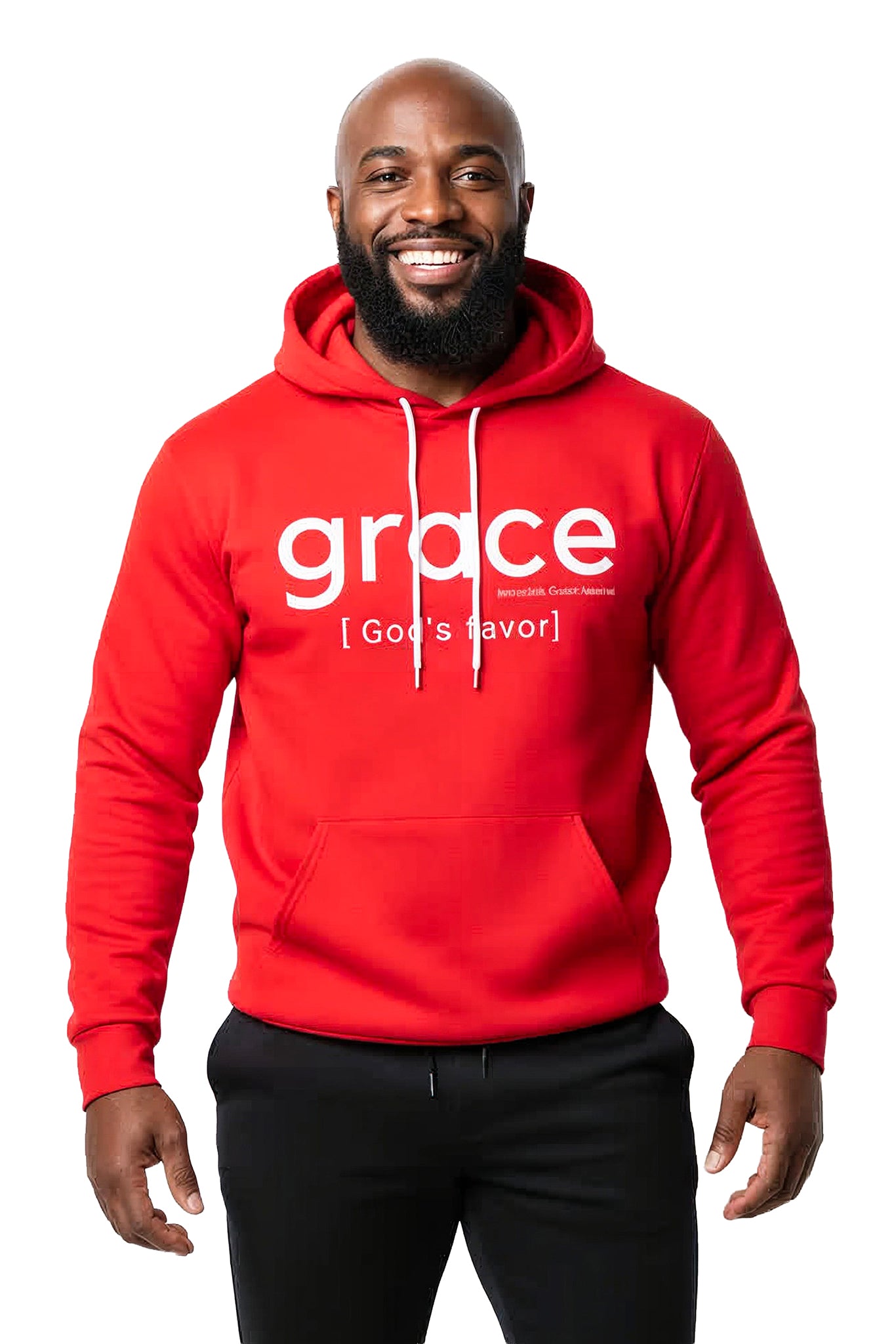 Grace is God's Favor (Red)