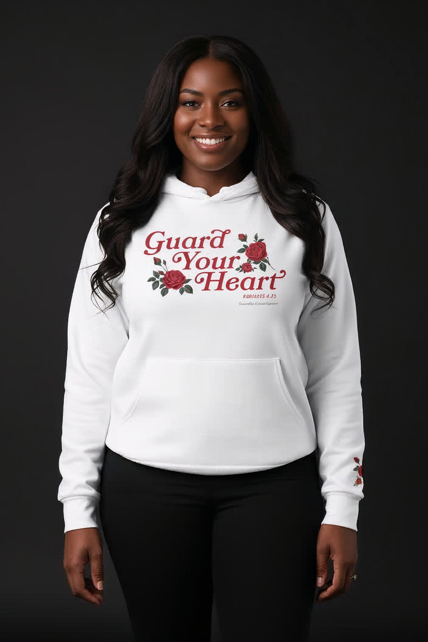 Guard Your Heart Hoodie (Red Rose Edition)