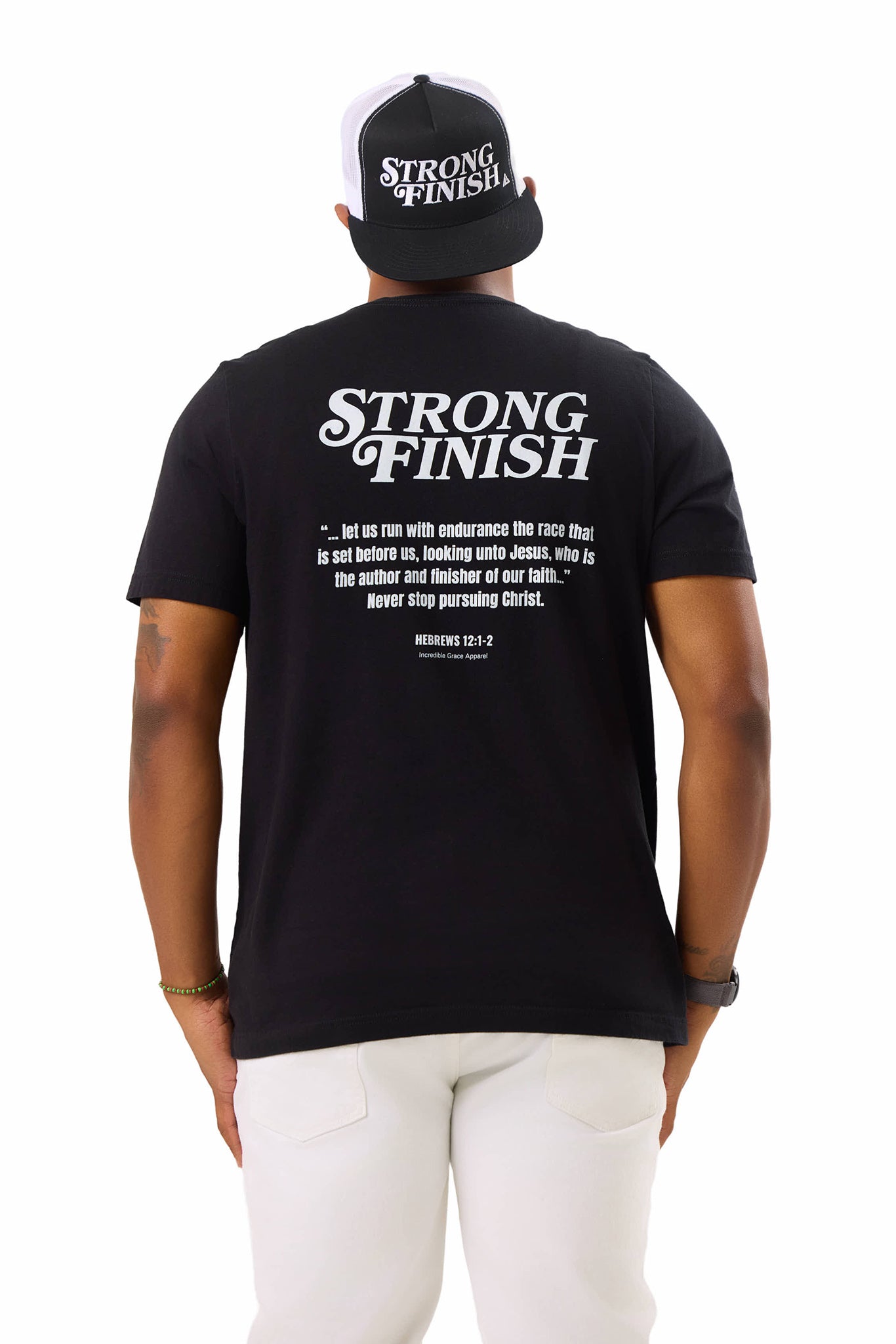 Strong Finish T-Shirt (Black)