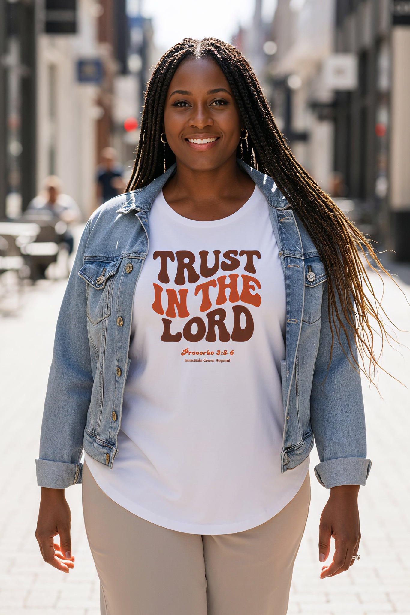 Trust in the Lord Women's Plus Size Tee