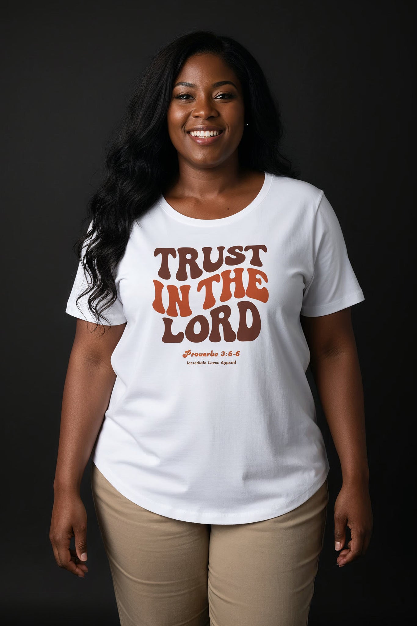 Trust in the Lord Women's Plus Size Tee