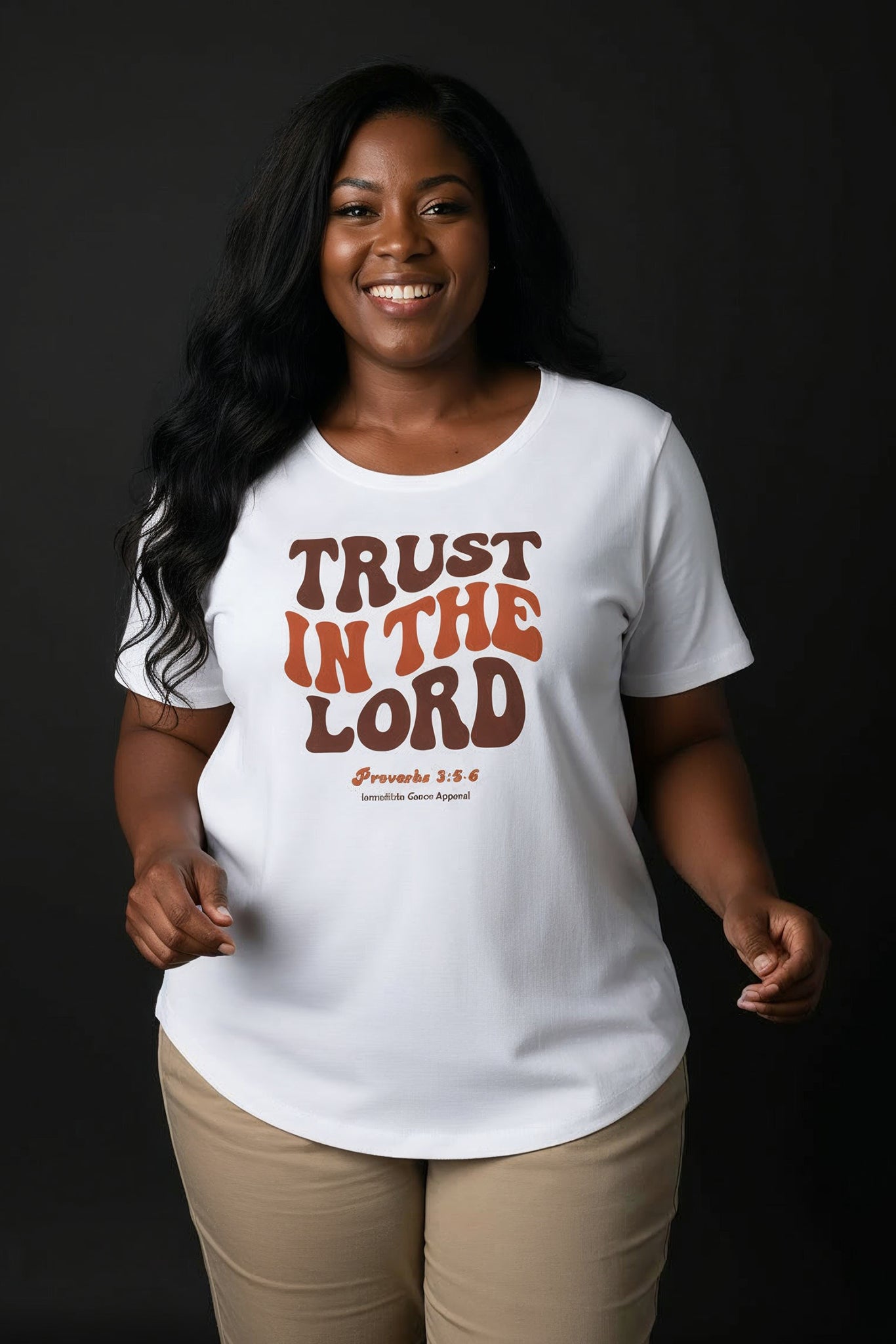 Trust in the Lord Women's Plus Size Tee