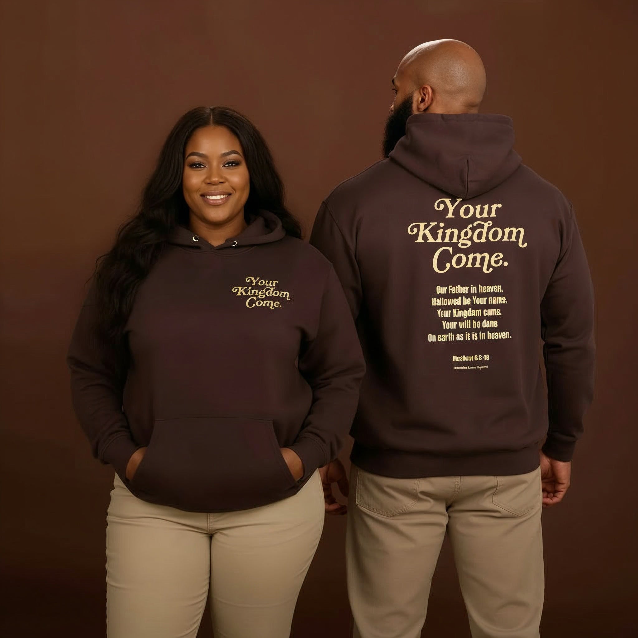 Your Kingdom Come Period Hoodie (Dark Chocolate Brown)