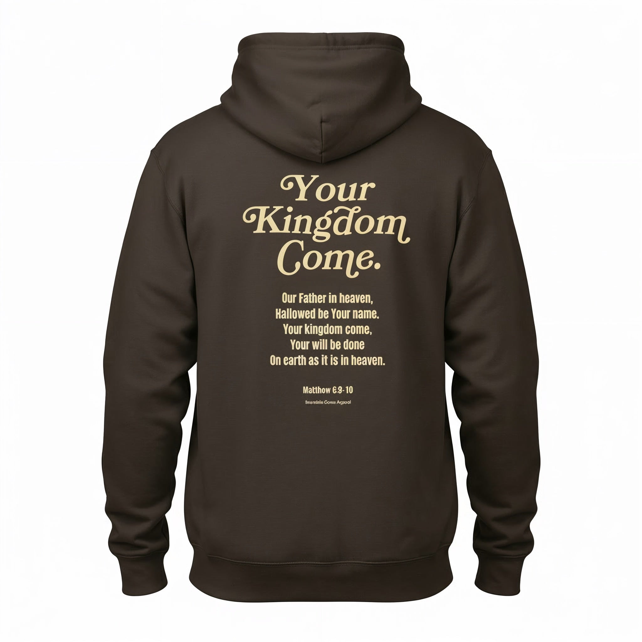 Your Kingdom Come Period Hoodie (Dark Chocolate Brown)