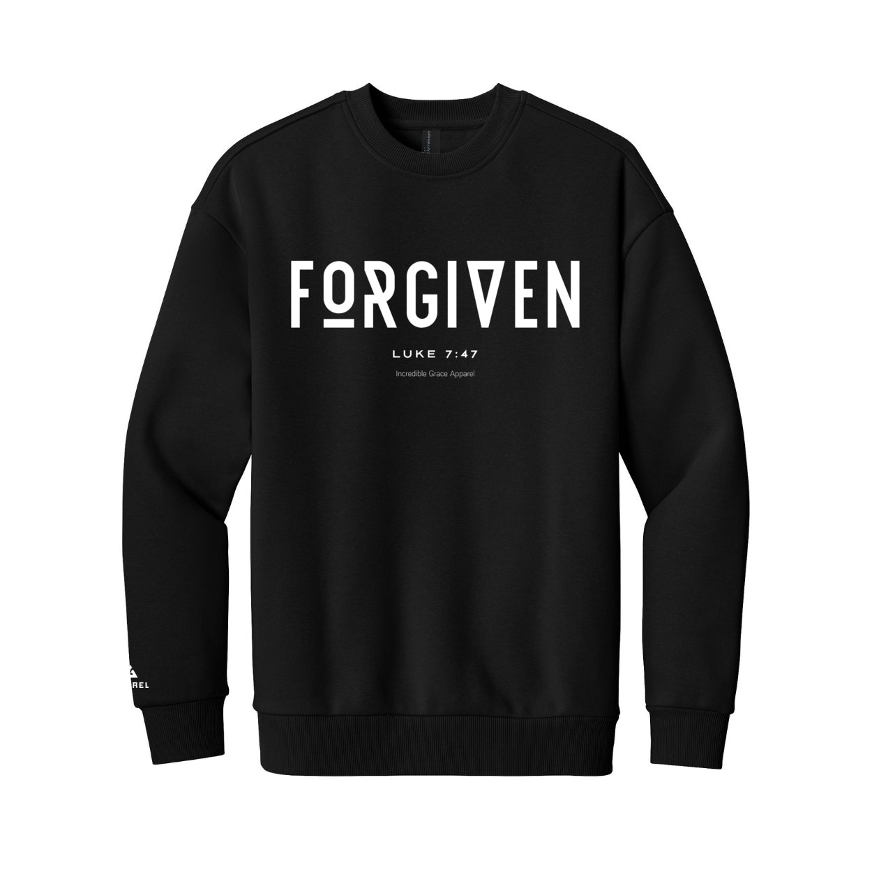 FORGIVEN Heavyweight Crewneck (Black)