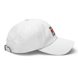 Walk by Faith Dad Hat (White)