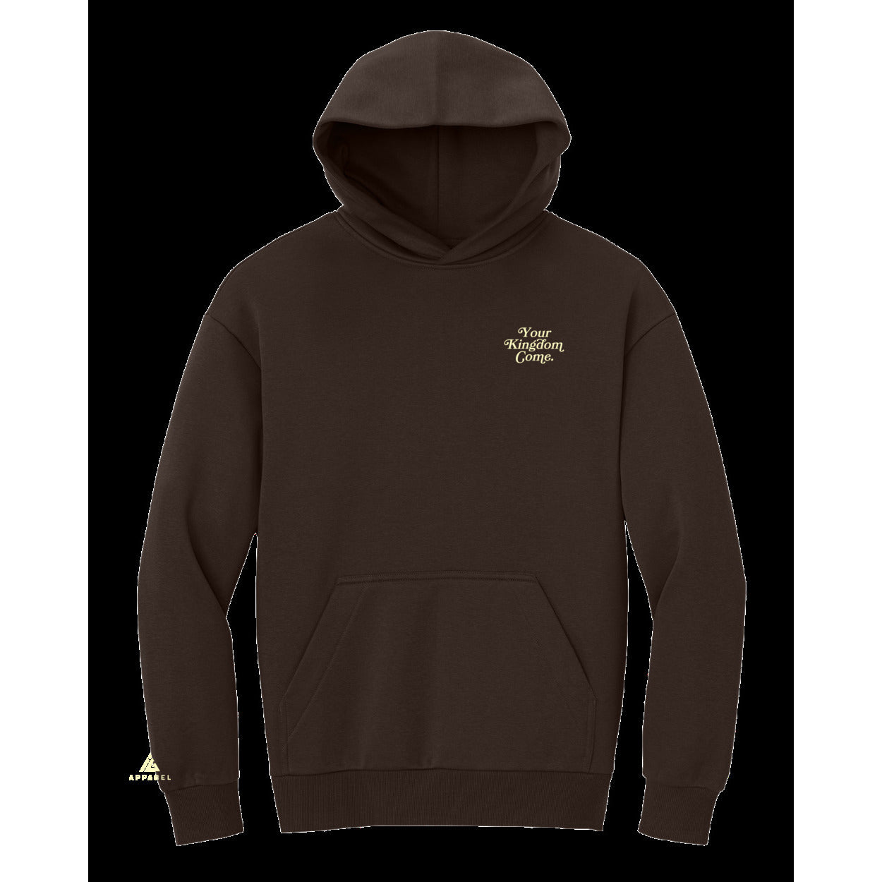 Your Kingdom Come Period Hoodie (Dark Chocolate Brown)