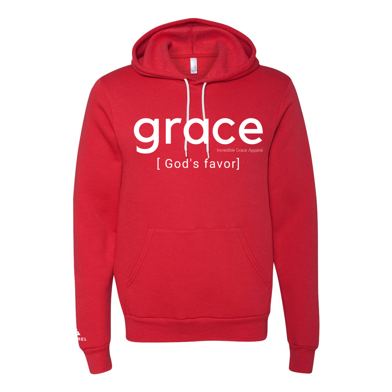 Grace is God's Favor (Red)