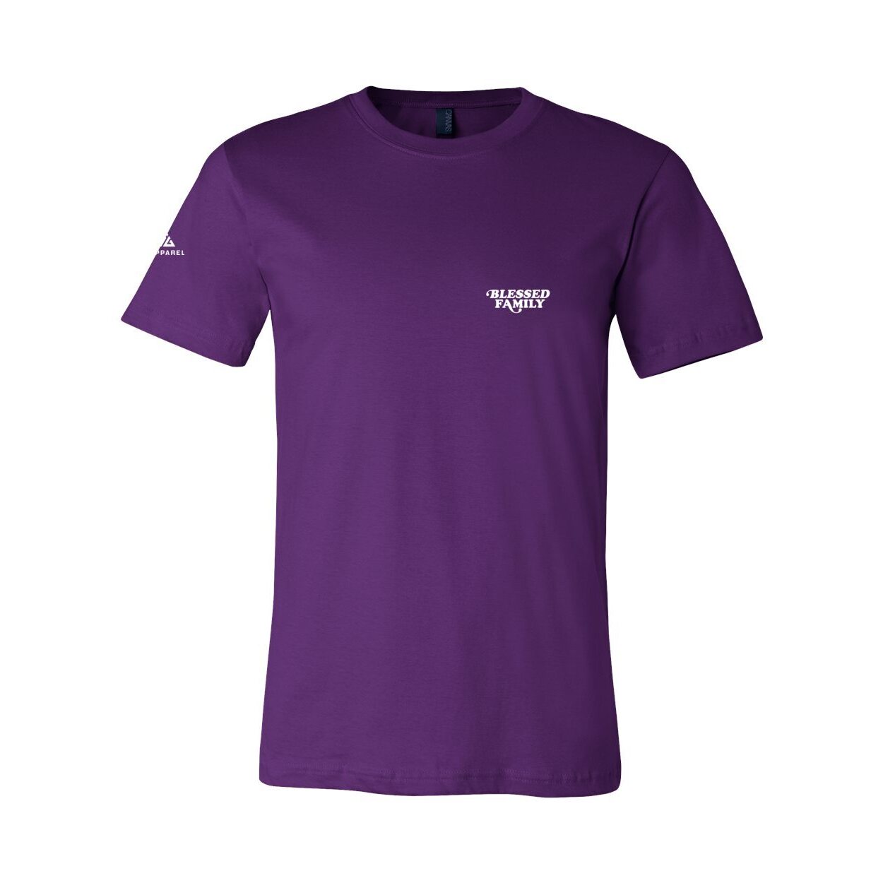 Blessed Family Luxury T-Shirt (Team Purple)