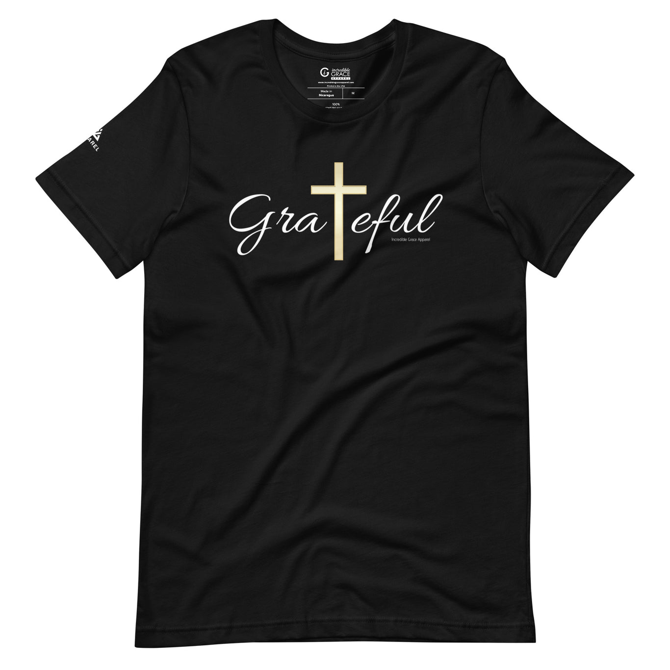 Grateful Cross Christian T-Shirt