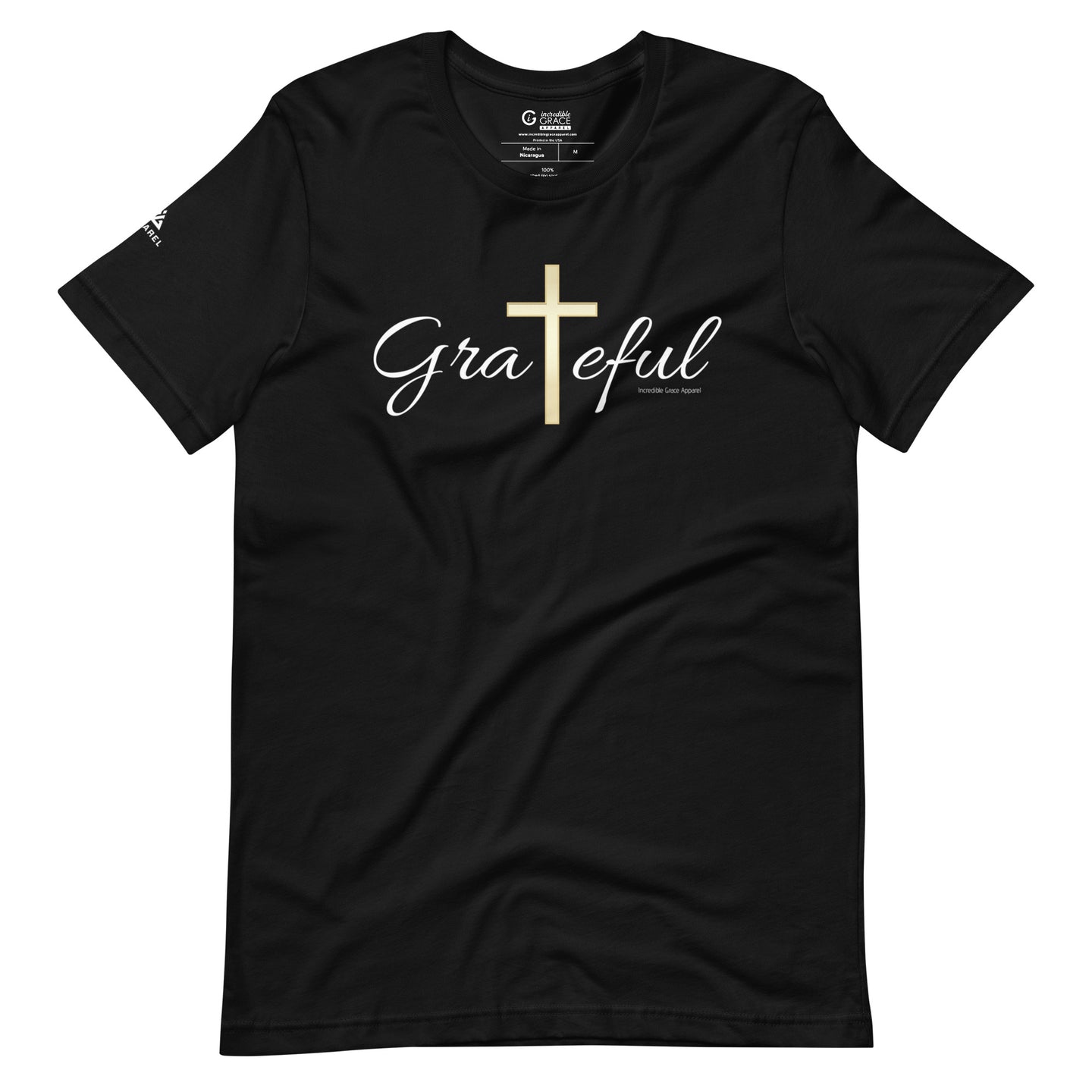 Grateful Cross Christian T-Shirt