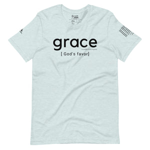 Grace is God's Favor T-Shirt (Ice Blue)