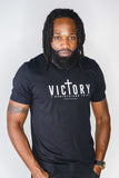 Victory Cross Curved Hem T-Shirt