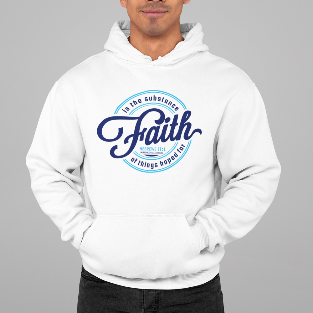 Faith is the Substance Premium Unisex hoodie