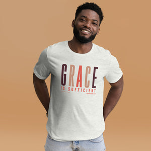 Grace is Sufficient (Shades of Autumn) Premium Unisex T-Shirt